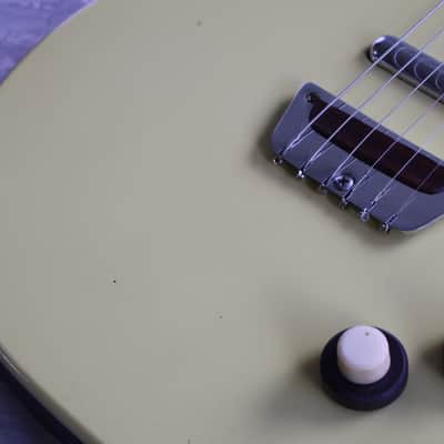 1990's Danelectro Korea '56 U2 Electric Guitar (Cream) image 4