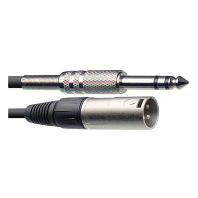 Stagg SAC6PSXM 1/4" TRS Jack - XLR Plug Cable (6M) image 2