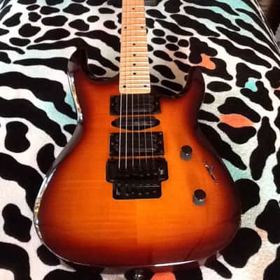 KRAMER "STRIKER" CUSTOM FR-424CM 2008-09 "Sunburst" BAD-AXE! 🎸🎸🎸 image 1
