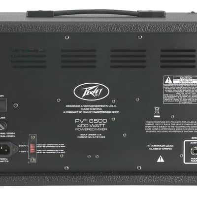 Peavey PVi 6500 Powered Mixer, 6 Channel Powered Mixer, 400 Watts, New image 2