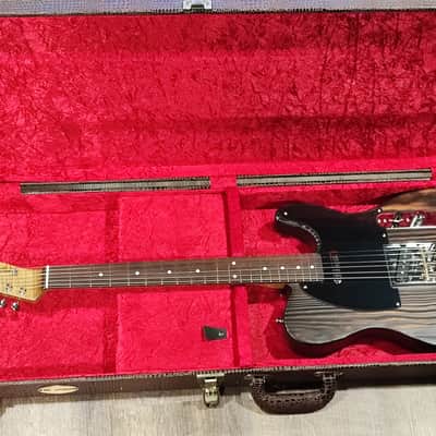 MyDream Partcaster Custom Built - Torch-burned Pinecaster Hepcat 55 image 5