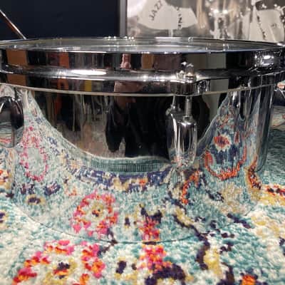 Gretsch 1970s Timbales, Latin Model 12"x6" and 13"x6", No Stand, Slingerland Mounts image 6