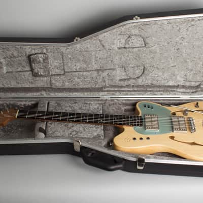 Deimel Guitarworks  Bluestar Semi-Hollow Body Electric Guitar (2020), ser. #13, original molded black plastic hard shell case. image 10
