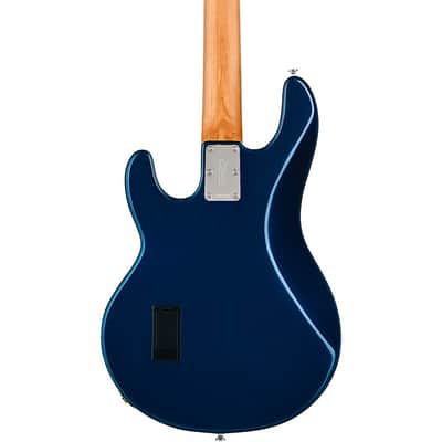 Sterling by Music Man StingRay RAY34 Electric Bass Guitar - Regular Blue Pearl image 2