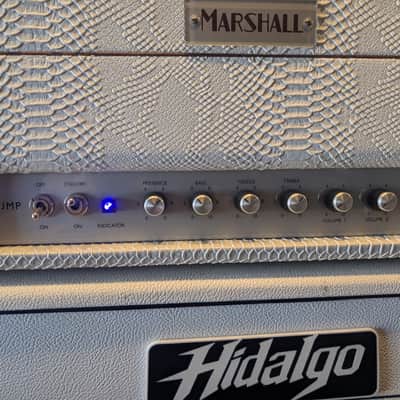 Marshall Bernie marsden 1959hwbm #53/120 100 watt head - Whitesnake white snakeskin image 2