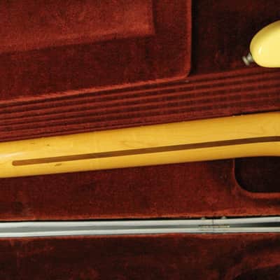 RARE 1988 Vintage Fender Stratocaster Plus Graffiti Yellow E4 Series ~All Original~ 1980s USA image 12
