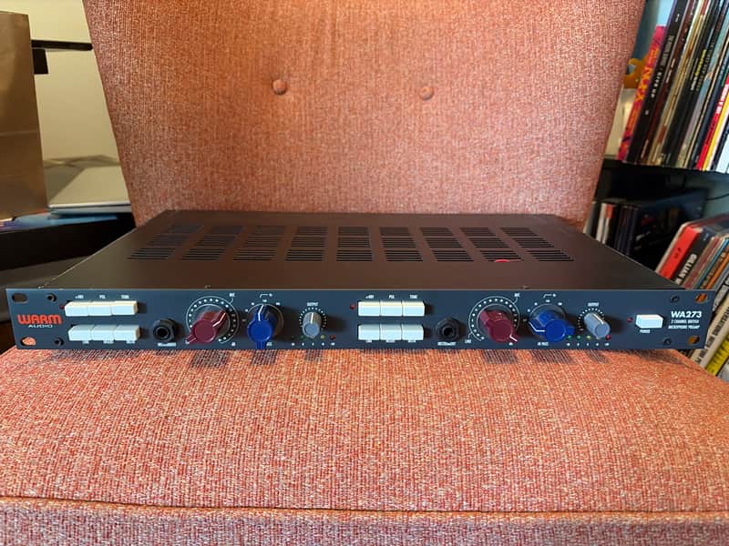 Warm Audio WA273 2-Channel British Microphone Preamp 2018 - Present - RAF Blue Gray image 1