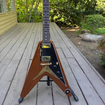 Gibson Custom Shop 1958 Flying V Mahogany 2021 - walnut image 1