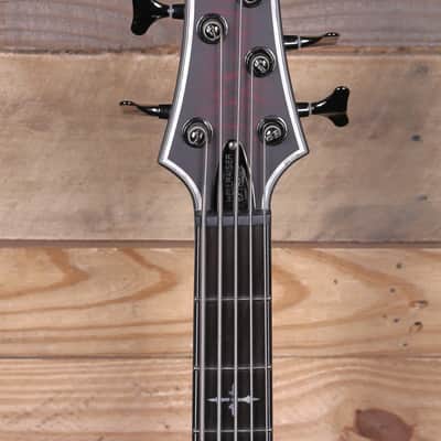 Schecter Hellraiser Extreme-5 5-String Bass Crimson Red Burst Satin image 6