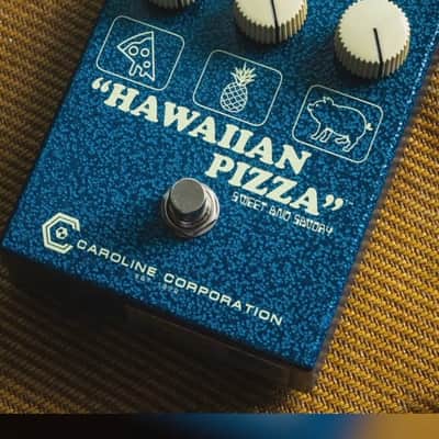 Caroline Guitar Company Hawaiian Pizza - Tel Daco Colorway | Reverb