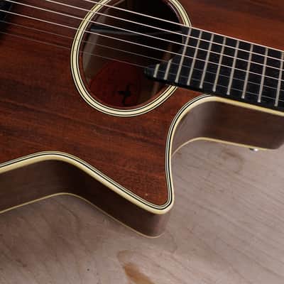 Tokai TEA-60S Acoustic Electric Guitar MIJ 1984 Spruce Top Vintage Made in Japan w/ Hard Case image 7