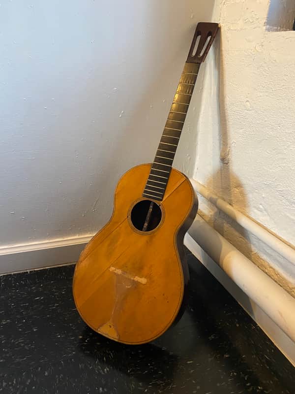 Tilton Parlor Guitar PROJECT C. 1910-1920 Natural image 1