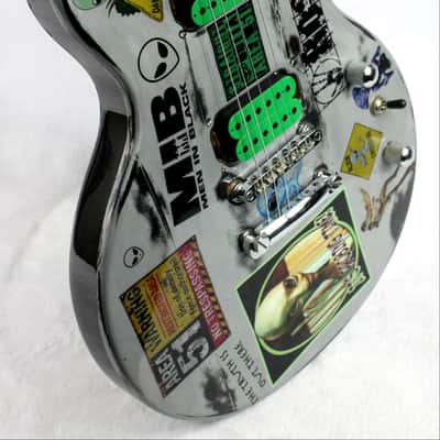 Custom Painted and Upgraded (Aged and Worn) Epiphone LP Special ll With Matching Headstock image 3