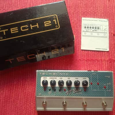 Tech 21 VT Bass Deluxe 2010s - Brushed Aluminum image 1