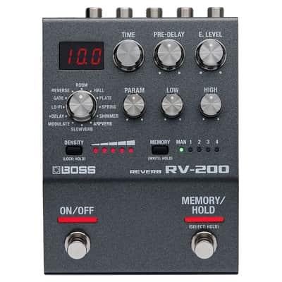 Boss RV-200 Reverb Pedal with 12 Reverb Styles - Open Box image 1
