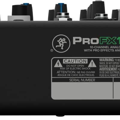 Mackie PROFX10-V3-PLUS Analog Mixer image 2