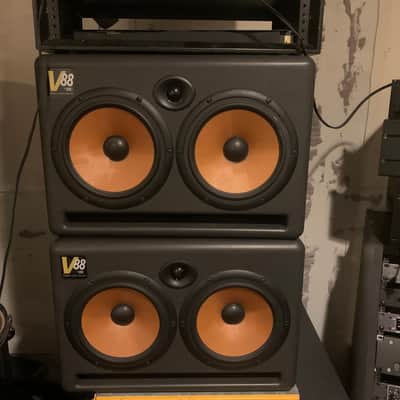 KrK V88 Black speakers (pair) image 1