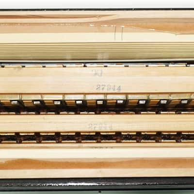 Hohner Tango VIM Accordion 120 Bass, made in Germany, Vintage Piano Accordion, incl. New Straps and Soft Case, 2694 image 12