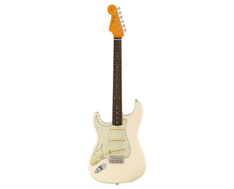 Used Fender American Vintage II 1961 Stratocaster LH Olympic White image 1