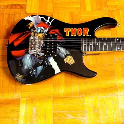 Peavey Marvel Avengers Thor Rockmaster 3/4 Size Electric Guitar – 2011 – Rare! image 17