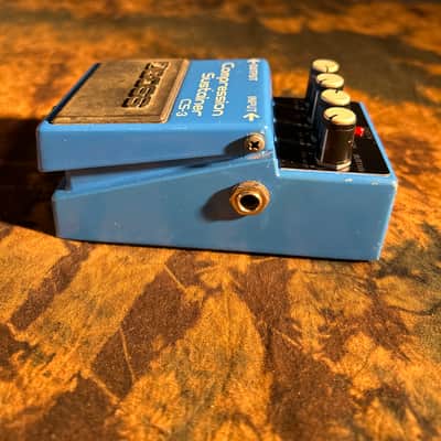 Boss CS-3 Compression Sustainer Just Serviced (Silver Label) 1997 - Present - Blue image 3
