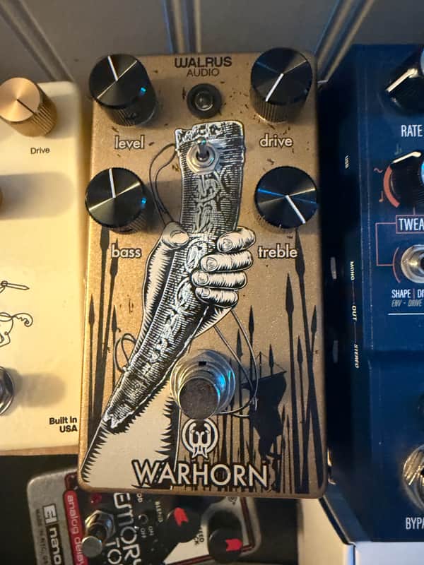 Walrus Audio Warhorn Overdrive 2017 - 2023 - Gold image 1