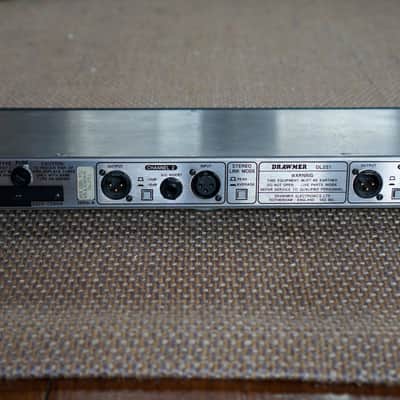 Drawmer DL251 2-Channel Spectral Compressor 2010s - Black image 3