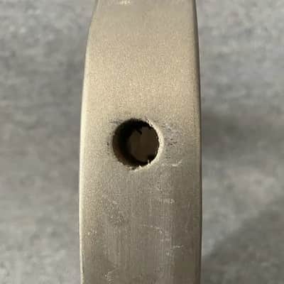 Silver Basswood Metallic Finish Bass Body image 3