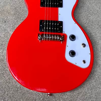 2017 Gibson S Series M2 Guitar Melody Maker Les Paul Junior Bright Cherry Red image 9