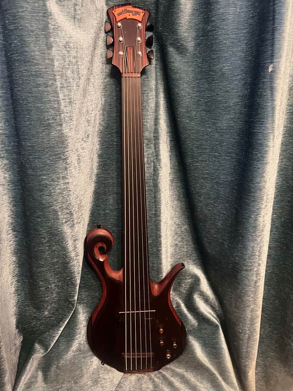 Carl Thompson Custom 6 String Fretless 2007 - Cocobolo image 1