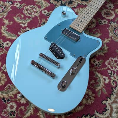 Reverend Buckshot Electric Guitar Chronic Blue Maple Neck #64228 image 1