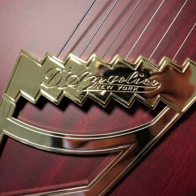 D'Angelico Deluxe SS  Satin Trans Wine image 7