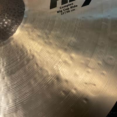 Sabian HHX Complex Big Cup Ride Cymbal - 22 inches image 3