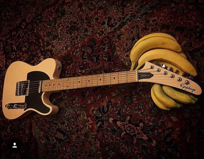 1985 Epiphone Telecaster w/ Gibson Explorer Headstock & Olympic