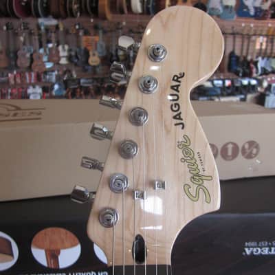 Fender Squier Limited Edition Affinity Series Jaguar Electric Guitar Ice Blue Metallic image 5