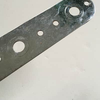 Vintage Fender 1970s Tele Telecaster Control Plate Fullerton Era Mini Toggle Mod image 7