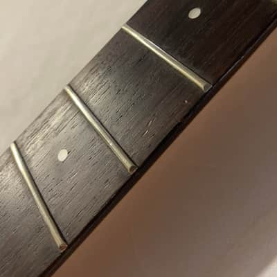 One And Only Custom Electric Guitar Neck 22 Frets Rosewood 1990s Bengal Stripe image 5