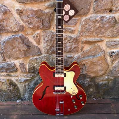 1967 Epiphone Riviera Cherry image 2