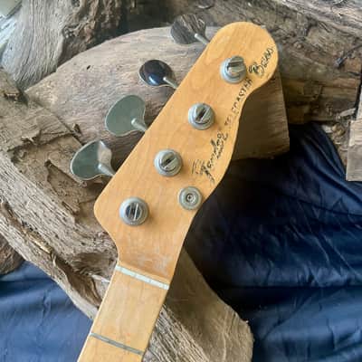 *1968 Maple Cap Vintage Fender Telecaster Bass 2nd style hybrid decal 1968 - Maple Cap* image 1