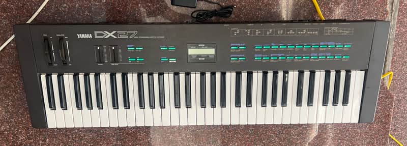 Yamaha DX27 Programmable Algorithm Synthesizer Used in Good condition image 1