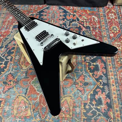 *Video" Burny Flying V Model RFV-75 Revival Series Mahogany - 1980's image 3