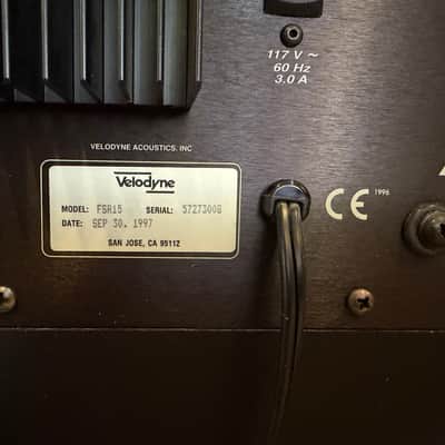 Velodyne Servo FSR-15 Subwoofer image 9