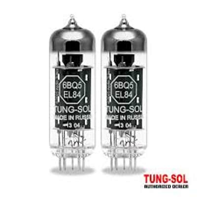 Tung-Sol EL84 Matched Pair with Platinum Matching. Brand New w/ Full Warranty! image 1