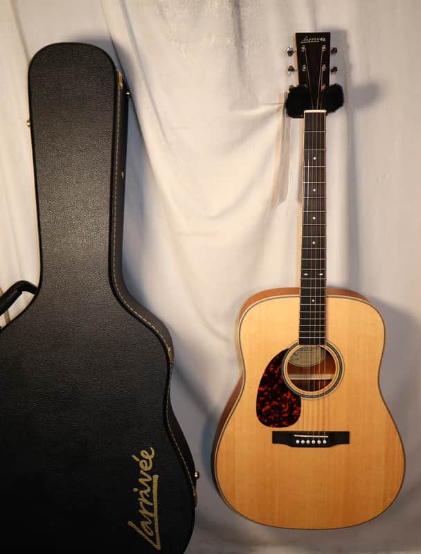 Larrivee Legacy Series D-40E Left-Handed Dreadnought Acoustic Electric Guitar with case NEW Lefty image 1
