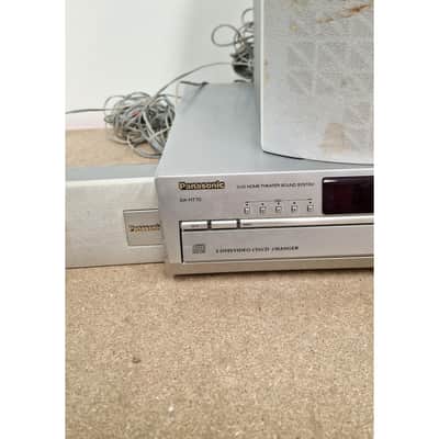 Panasonic SC-HT70 - DVD Home Theater Sound System - Silver - Excellent w/ Original Box image 6