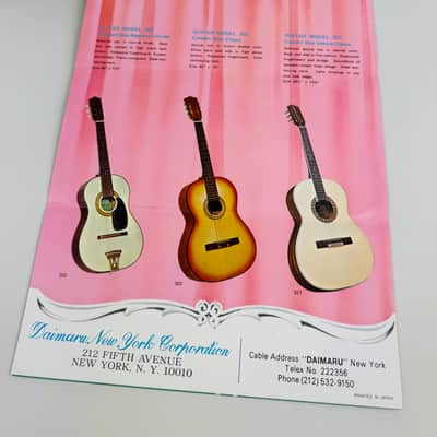 Diasonic 5-Piece Guitar Flyer Pack (c. 1968) image 4