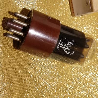 Tung-Sol ONE (1) 6SL7GT dual triode tNOS AT1000 TESTED Vacuum Tube greyglass 6SL7 1941-1975 image 8