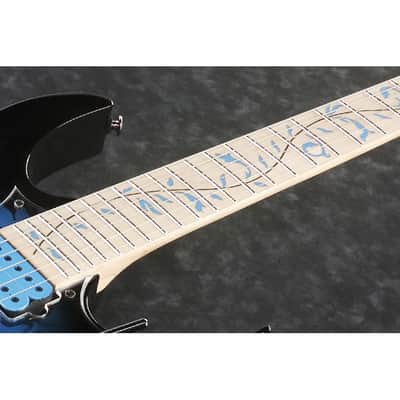 Ibanez JEM77PBFP Steve Vai Signature Jem w/Bag - Blue Floral Pattern image 5