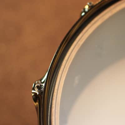 Yamaha 14x5.5 Live Custom Hybrid Oak Uzu Charcoal Sunburst Snare Drum image 7