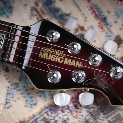 Ernie Ball Music Man JP6 John Petrucci Pearl Red Burst image 10